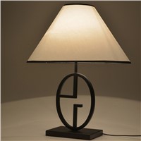 Hot sale Continental Iron Bedroom Table Lamp New Classical Study Room Creative Desk Lamp E27 LED table lamp
