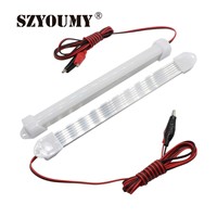 SZYOUMY High Quality 20cm 15 LED 5630 SMD Waterproof Hard Rigid Strip Cabinet Bar Light White Warm White With Cover DC12V