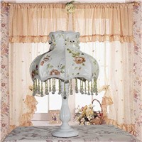 European - style princess wedding decoration table lamp romantic lace petals table lamp creative home decorative lamp
