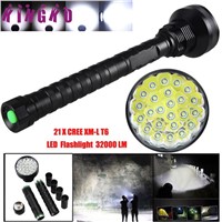 Super 32000LM 24x XML T6 LED Flashlight 5 Modes Torch 26650/18650 Camping Lamp Light