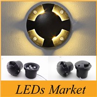 LED Underground Lamp Waterproof IP65 3W 5W Outdoor Garden Light Landscape Lighting Recessed Wall Floor Lights Deck Light