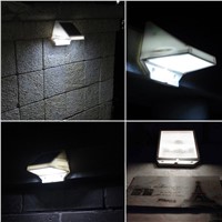 4 LEDs Solar Powered Led Light Stairs Fence Wall Light Outdoor Garden Solar Lights Security Lamp Waterproof Solar Lamp
