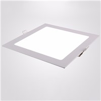 Square LED Panel Light 15W Ceiling Recessed Slim Ultra Thin Design Downlight for Kitchen Bathroom Lighting
