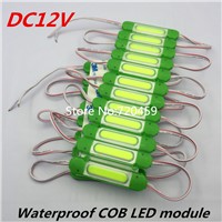 40pcs New 2W/pcs COB LED Module DC12V Injection Molding Waterproof Used For Advertising lamp DIY advertising Module