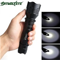 DC 27 Shining Hot Selling Fast Shipping   3500 Lumens CREE XM-L C8 T6 LED Flashlight 18650 Torch Light Lamp