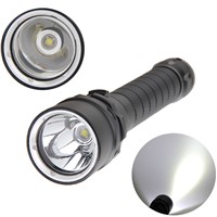 2500 Lumen 10W XMLT6 LED Diving Flashlight 80M Underwater Lamp Waterproof LED Torch Flash Light Diver+ 2* 18650 Battery/Charger