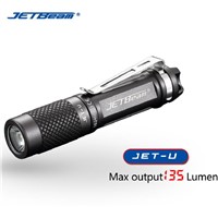 JA 9 Shining Hot Selling Fast Shipping Outdoor  JETbeam JET-U Cree XP-G2 135LM Mini Portable Waterproof LED Flashlight