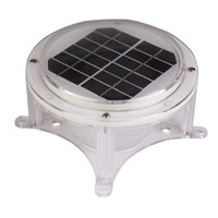 High Quality 6V/1.5W Solar Powered Lamp Raining Proof LED Piling Light Lamp Auto Lighting for Fence Road Courtyard Garden