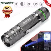 Super 3000LM Zoomable CREE XM-L T6 LED 18650 Flashlight Torch Super Bright Light 170118