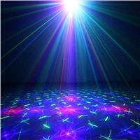 Remote Control RGB Laser Light Show Projector Red Green Blue DJ Disco Stage Effect Lighting For Club Wedding Family Party