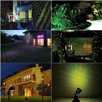IP68 Waterproof Laser Projector Red Green Laser Landscape Lights Spotlight Stage Lighting Effect For Christmas Decoration