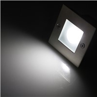 DC12V/ AC85-265V 3W LED underground lamp Buried lighting LED outdoor recessed floor lamp ground light  6pieces