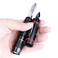 1pcs Mini Portable Multifunction Light for LED 1000 LM Hiking Camping Pen Flashlight Torch Tactical Flashlight Dropship