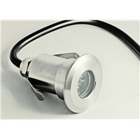 IPHD 1w led underwater light IP68 waterproof Led swimming pool light DC12V Led outdoor light Stainless steel led deck light