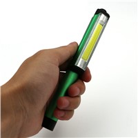 COB LED Mini Pen Light USB AAA Battery Work Inspection Lamp Pocket Led Flashlight Torch with Clip Magnet Lanterna Light