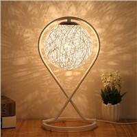 Simple new creative ball night lamp bedside bedroom fashion romantic art living room decoration light gift table lamp