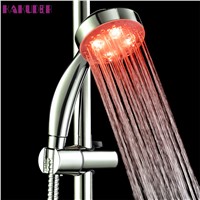 High Quality  Handheld 7Color LED Romantic Light Water Bath Home Bathroom Shower Head Glow