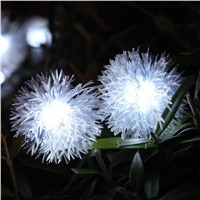 Super 50 LED Fairy String Solar LED Bulb Light For Wedding Party Xmas Garden Decor 170105