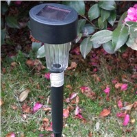 2017 New 12 pc Solar LED Light Outdoor Solar Lawn Garden Lights Landscape Path Stake Solar Lamp Plastic LED Spike Lights