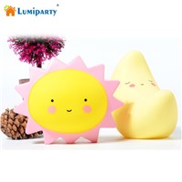 Lumiparty Decorative Moon Lamp for Baby LED Star Letter Light Cute Sun Nightlight Kids Bed Lamp Sleeping Lamp for Kid&#39;s Room