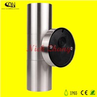 Waterproof IP65 Outdoor LED Wall Lamps Double 2X5W 10W LED Bulbs Stainless steel Body Courtyard Garden Porch Corridor Lights