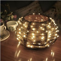 10M/100LEDs Starry lights fairy holiday silvery wire string light indoor bedroom wall decorative lighting fairy Xmas lights