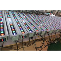 600mm 36W RGB LED Wall Washer light IP65 waterproof internal DMX controlled 100-240V AC