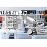 A1 Led clip small lamp dormitory reading eye book desk lamp bedroom bedside mini plug energy-saving lamp