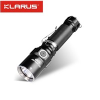 KLARUS ST15 Dual Switch Flashlight CREE XP-L HI V3 LED 1100 Lumen Tactical Torch by 18650 Battery