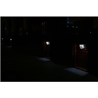 Home Solar Powered Outdoor Garden Wall Light Fence Yard Path Way Road Night Lamp Warm White/White CLH