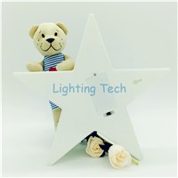 1 X 11Leds Warm White Romantic Star Table Lamp Night Light 2AA Battery Operated Baby Room Bedside Home Decorations LED Lights