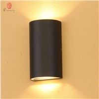 Outdoor WaterProof IP65 Aluminum LED Wall Lamp Garden Yard Porch Modern Decoration Lighting Sconce Fixture AC85-265V Wall Lights