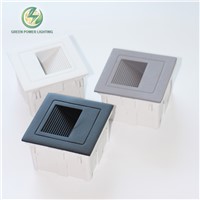 Outdoor wall stair lighting, waterproof, recessed mounted led step wall light  3W AC85-265V