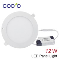 AC100-265V 12W LED panel light Open hole diameter 150mm LED ceiling light Round LED down light