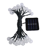 New 30LED Lights 6.5M Powered Outdoor Solar Power Garden String Lamps for Christmas Snow Holiday Party Wedding Decor Hot CLH