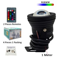 Waterproof LED Swimming Pool Light 10W LED Underwater Light Spotlight Submersible Aquarium Light for Pool Fountain 4pcs/lot