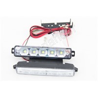 5LED 12V daytime running lights 2pcs Car LED High brightness daytime running lights Long bright