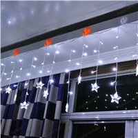 LED Curtain String christmas lights outdoor party Decoration Holiday lighting