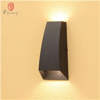 Outdoor IP65 Aluminum LED Wall Lamp Garden Yard Porch Hotel Lobby Modern Decoration Mounted Surface WaterProof Wall Lights