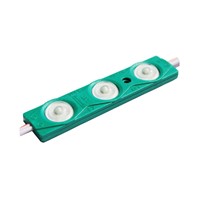 DC12V 1.5W/pc LED Module 3Led/pc 100-120LM 160degree IP67 PVC 75*12mm Red Blue Green White Yellow Single Color