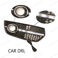 car styling For A/udi Q5 led DRL Daytime Running Lights Fog Lamp cover Daylight