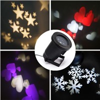 Snowflakes LED Stage Lights Holiday white Snow Sparkling Landscape Projector Lawn Garden Wall Decoration Lamp Outdoor IY902106