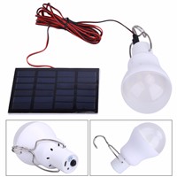USB 150LM Solar Power LED Bulb Lamp Outdoor Portable Hanging Lighting Camp Tent Fishing Lantern Emergency Lamp Light Flashlight