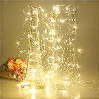 100*Christmas Garlands srting light warm white color Xmas starry lights Outdoor holiday lights for wedding party decorations