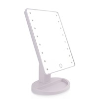 LED Cosmetic mirror Lighted Touch Screen Mirror with Lights  16 LED lamp luminous cosmetic mirror adjustable desk light mirror