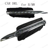 Hot selling 12V car styling For BMW X5 E70 LED DRL Fog Head Lamp Daylight Daytime Running Light