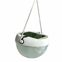 2017 New Arrival Hot Sale High Quality 8 LED Solar Power Lamp Human Sensor Motion Roof Gutter Outdoor Hanging Light