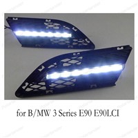 Waterproof Fog Head Lamp car styling For B/MW 3 series LED DRL Daytime Running Lights Daylight