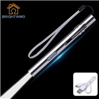 LED Flashlight USB Charger Lumintop Tactical Gladiator Self Defense Powerful Torch Waterproof Medical Key Chain Pen Flashlight