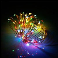 LED USB Copper Wire String Lights With Controller Comes Mode 8  Waterproof IP65  5M/10M Camping Festival Christmas Wedding Party